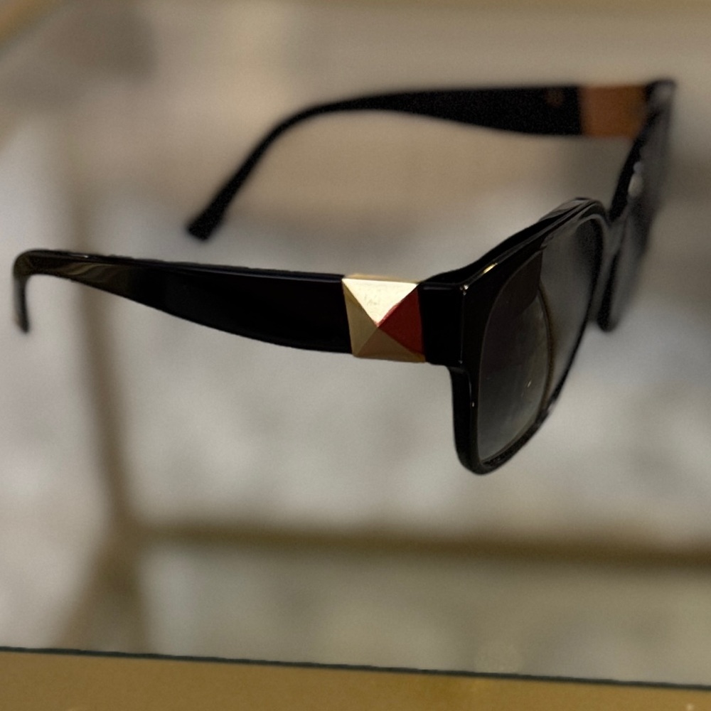 Valentino Black Sunglasses with Case